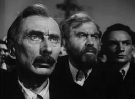 Nikolay Sergeev and Pavel Volkov in Sasha vstupayet v zhizn (1957)