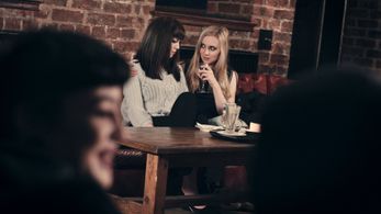 Caspian Faye and Zoe Karpeta in The Spawning (2017)