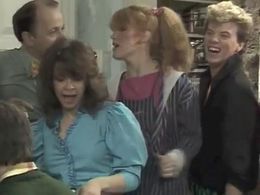 Richard Addison, Andrea Arnold, Kim Goody, and Nick Staverson in No 73 (1982)