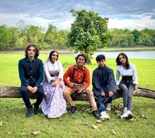 Anurag Jha, Shreeyanshi Katre, Harshada Patil, and Tharush Mandlik in Shinigami's Box: Origins