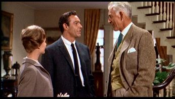 Sean Connery, Tippi Hedren, and Alan Napier in Marnie (1964)