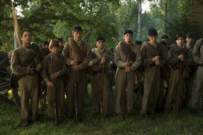 Sean Marquette, Josh Zuckerman, Luke Benward, Max Lloyd-Jones, Zach Roerig, Nolan Gould, and Parker Croft in Field of Lo
