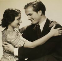 Sidney Fox and Eric Linden in Afraid to Talk (1932)