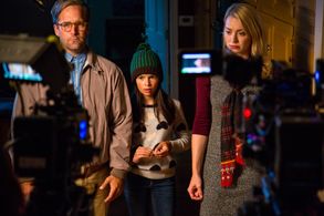 On set of Pups Alone