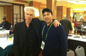 Movie directors Jim Jarmusch and Bob Ahmed, Cleveland International Film Festival
