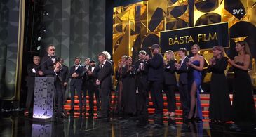 Hanna Oldenburg - Guldbaggegalan 2023 - Triangle of Sadness winning Best Film and 5 other awards