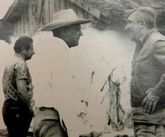 Sergey Bondarchuk and Yuriy Nikulin in They Fought for Their Country (1975)