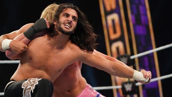 Mansoor Al-Shehail and Nic Nemeth in WWE Super Show-Down (2020)