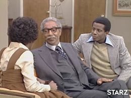 Damon Evans, Fred Pinkard, and Berlinda Tolbert in The Jeffersons (1975)