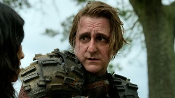 Ryan Reinike as Mark the Vulture in Peacock's 'Twisted Metal' S01E09