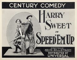 Harry Sweet and Alberta Vaughn in Speed 'Em Up (1922)