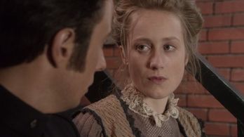 Tamara Hope and Jonny Harris in Murdoch Mysteries (2008)