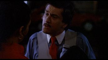 Robert De Niro and Diahnne Abbott in The King of Comedy (1982)