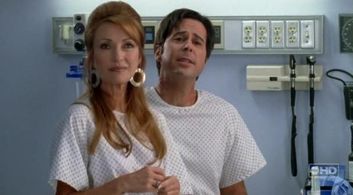 Jonathan Silverman and Jane Seymour in In Case of Emergency (2007)