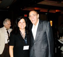 Debra Markowitz and Abe Vigoda