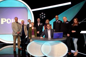 Steve Nallon as a guest on POINTLESS CELEBRITIES.