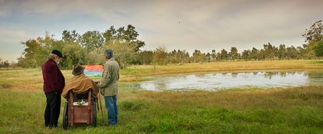 Luis Brandoni, Oscar Martínez, and Marcos Mundstock in The Weasel's Tale (2019)