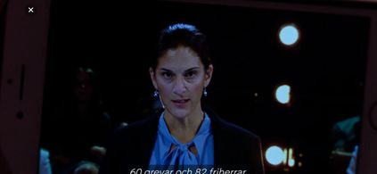 I play Sandra Damerk in A Class apart/ Zebrarummet