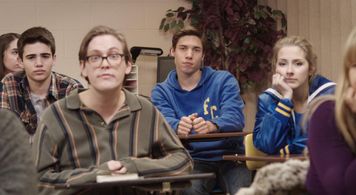 Chayce Wellings, Haley Buckner, and Josiah Schneider in More Than Four Hours (2015)