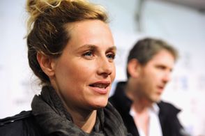 Cécile de France and Eric Rochant at an event for Möbius (2013)