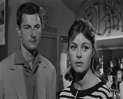 Van Doude and Michèle Girardon in Sign of the Lion (1962)