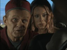 Brian Downey and Xenia Seeberg in Lexx (1996)