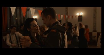 Robert Dukes & Kerry Browne as Tommy & Elizabeth in WW2 drama, 'The Code'.