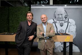 Brad Pitt and Georges Kern