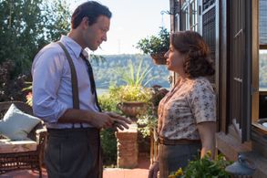 Corey Stoll, Sari Lennick, Cafe Society