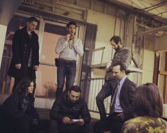 Scout Taylor-Compton, Oscar Torre, Prince Bagdasarian, Daniel Joseph, and Sean Jenkins in Abducted (2018)