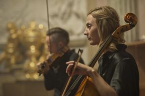 Jaroslav Plesl and Barbora Poláková in The Quartette (2017)
