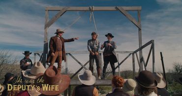 Robert Anthony Peters, Vincent Stalba, Shayn Herndon, and John Marrs in She Was the Deputy's Wife (2021)