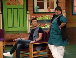 Salim Merchant and Kiku Sharda in The Kapil Sharma Show (2016)