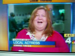 Allie Raye interviewed by Arch Campbell on NBC in DC for her role on 