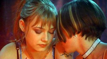 Oksana Akinshina and Elina Benenson in Lilya 4-Ever (2002)