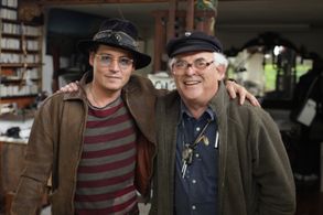 Johnny Depp and Ralph Steadman in For No Good Reason (2012)
