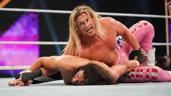 Mansoor Al-Shehail and Nic Nemeth in WWE Super Show-Down (2020)