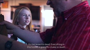 Screen capture from Saddest Smile