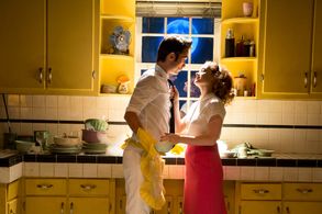 Justin Chatwin and Jane Levy in Bang Bang Baby (2014)