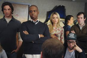 Judah Friedlander, Keith Powell, and Katrina Bowden in 30 Rock (2006)