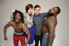 Jay Donn, co-directors Deidre Schoo and director Beach Nichols and Flizzo of the film 