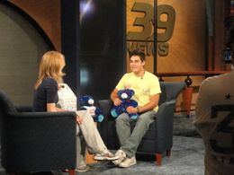 JC Gonzalez at Channel 39 News. houston, Texas