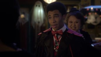 Amy Hill and Judah Bellamy in Just Add Magic (2015)