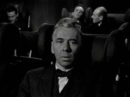 Denholm Elliott, Alexander Knox, George Rose, and Geoffrey Tyrrell in The Night My Number Came Up (1955)