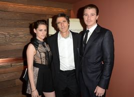 Walter Salles, Kristen Stewart, and Garrett Hedlund at an event for On the Road (2012)