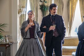 Brandon Routh and Jes Macallan in DC's Legends of Tomorrow (2016)