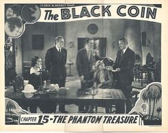 Constance Bergen, Ralph Graves, Ruth Mix, Dave O'Brien, and Bryant Washburn in The Black Coin (1936)