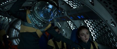 Kodi Smit-McPhee, Sophie Turner, and Tye Sheridan in X-Men: Dark Phoenix (2019)