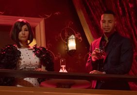 Gina Gershon and Trai Byers in Empire (2015)