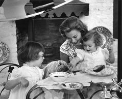 Linda Christian, Romina Power, and Taryn Power